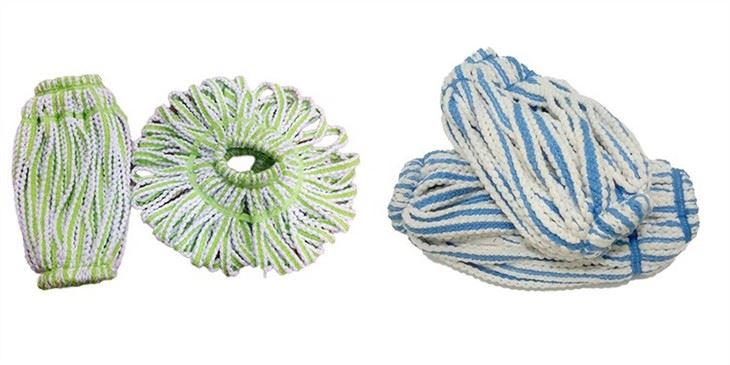 Mop Strip Cloth Microfiber Plain Customized Head Time Fabric Pattern Color Accept Feature Weight